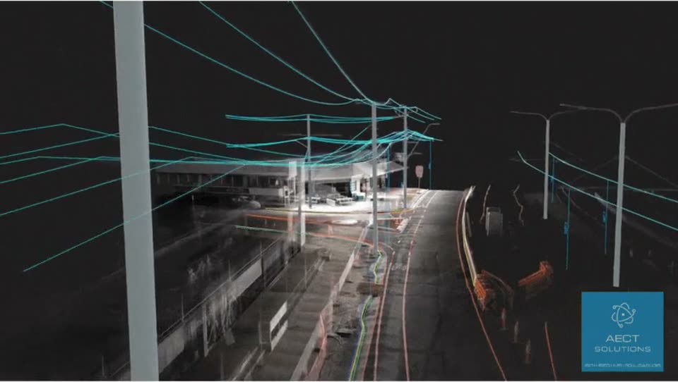 Gold Coast Highway corridor captured as point cloud and 3DGS